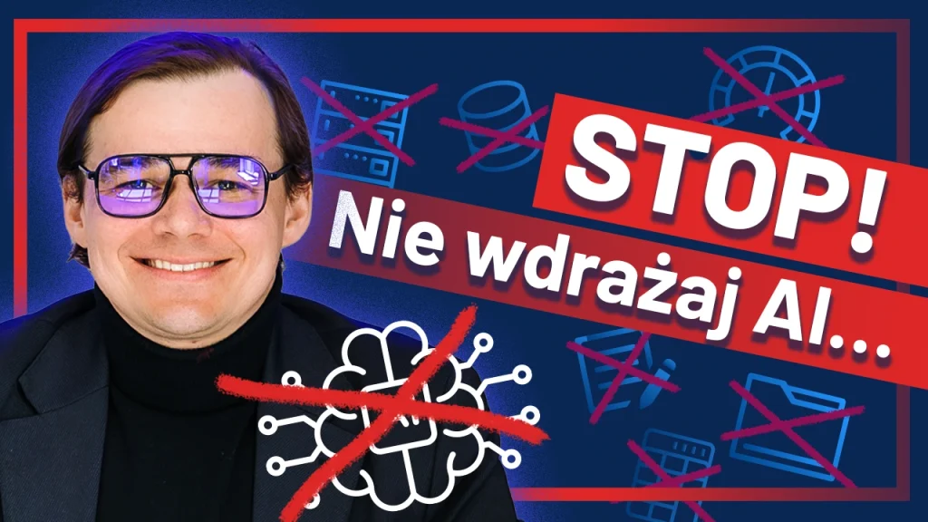 Nowy odcinek Videopodcastu Digitalizuj.pl na temat wdrażania AI w firmach i biznesie